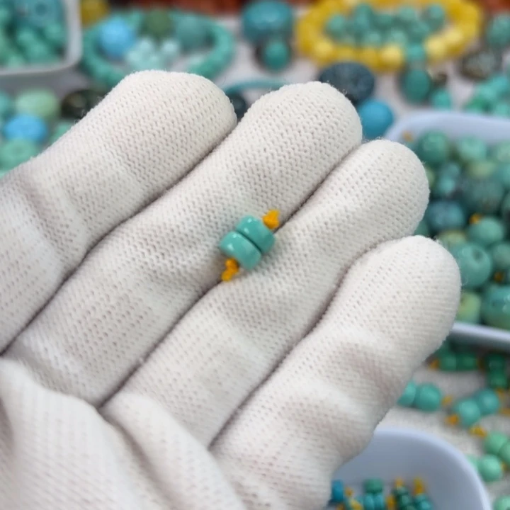 南红玛瑙未镶嵌手链绿松石