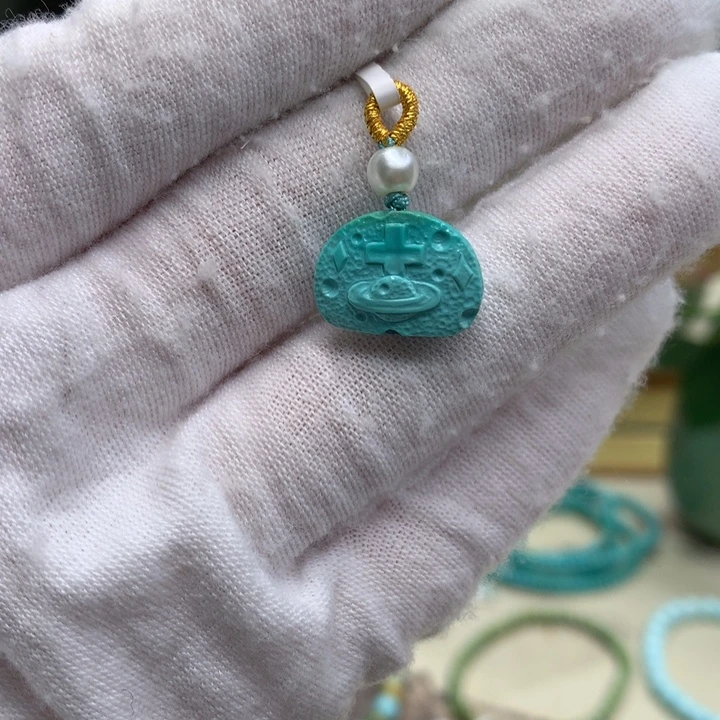 绿松石未镶嵌配饰