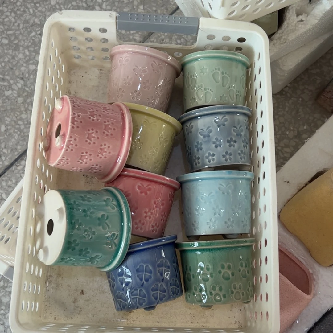 陶瓷陶瓷多肉花盆@@1683