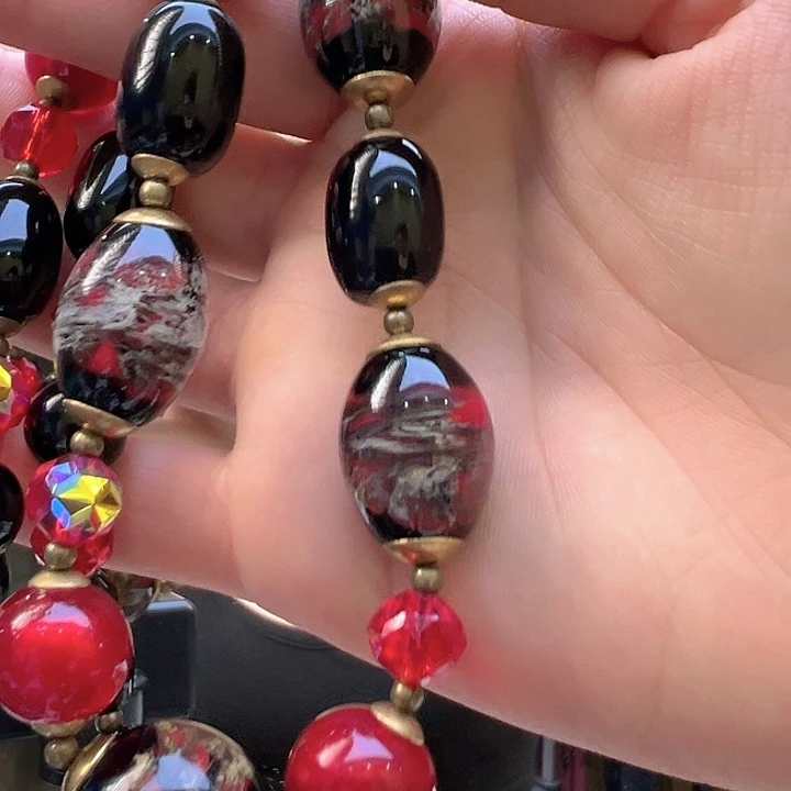 琉璃颈饰柔**月编号281 项链