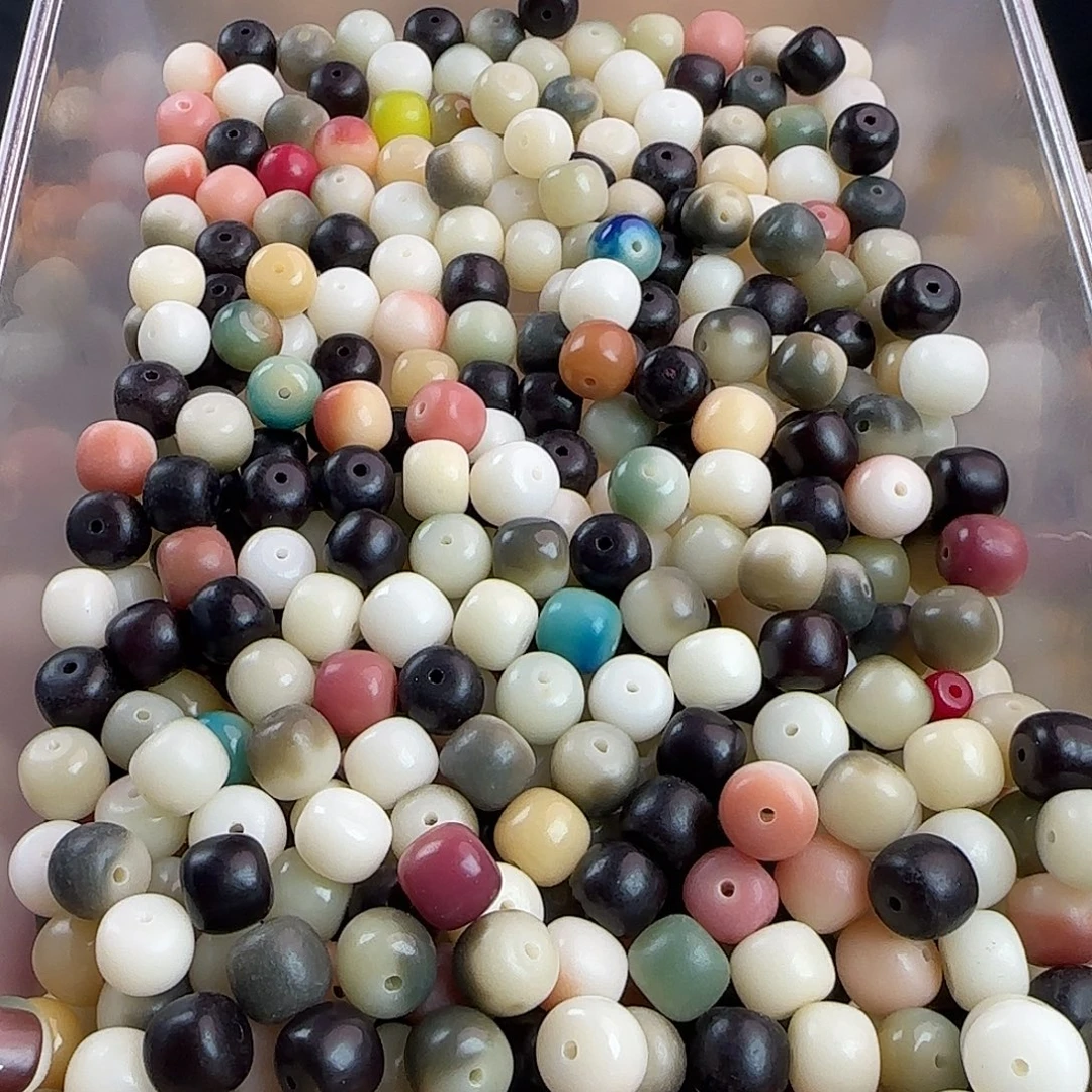 菩提根/象牙果手串卡12.3锦瑟年华多宝桶500颗