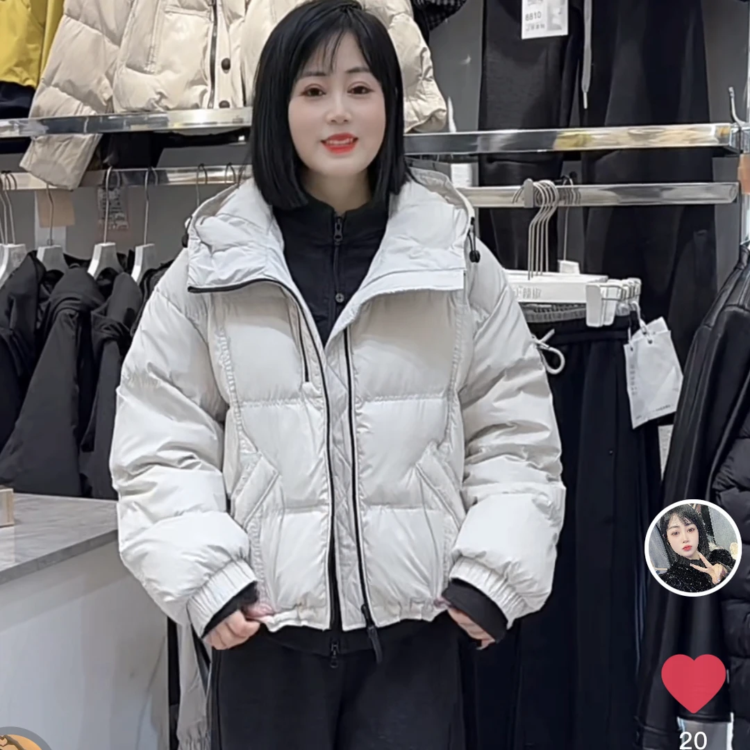 慧慧家新款双拉链洋气款棉服