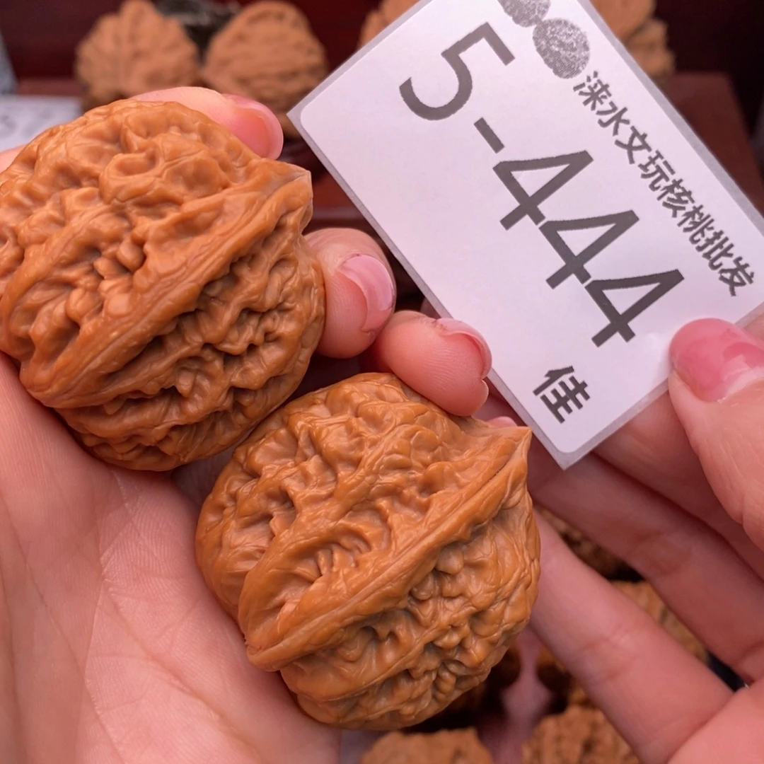 把件文玩核桃41红锦鲤