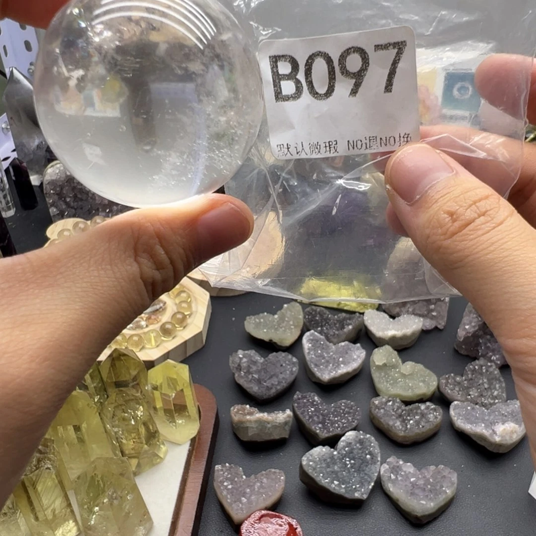 水晶天然水晶半成品未镶嵌默认微瑕