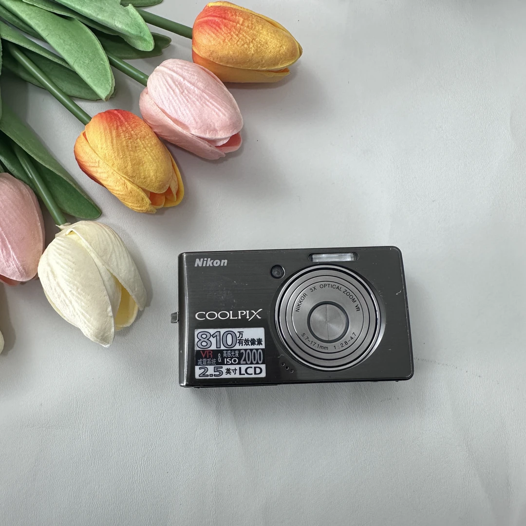 9新 Nikon/尼康 S510[810w像素3倍光变出图柔和复古感]