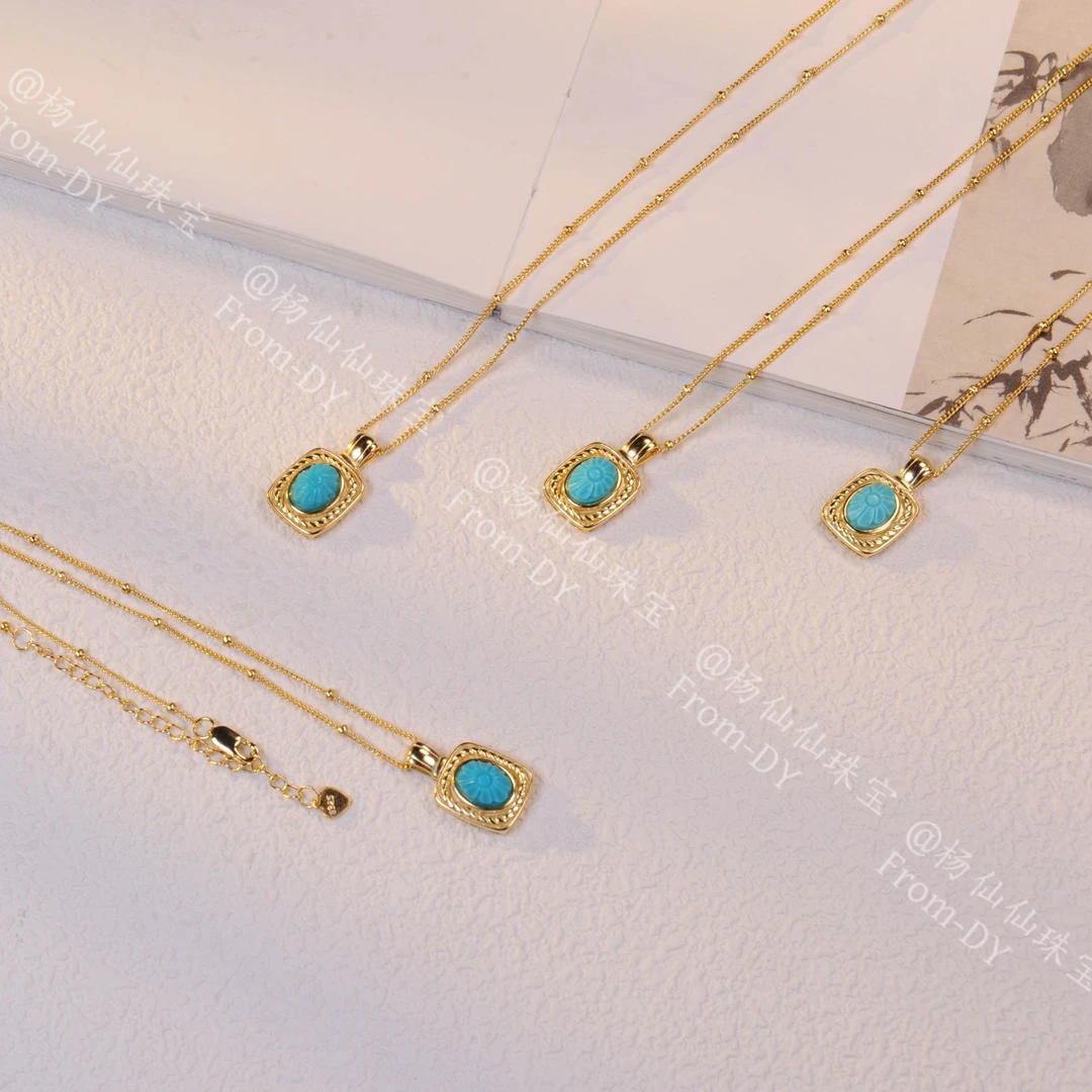 925银银制品 【杨仙仙珠宝】银扣子多宝项链-多样性发其一X1368自发