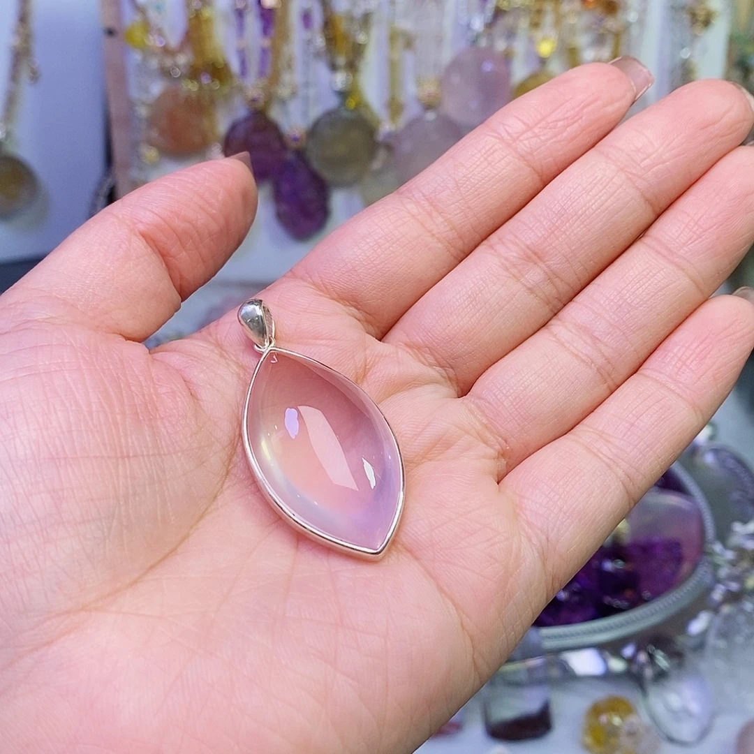 吊坠(赠链)水晶银S925镶嵌