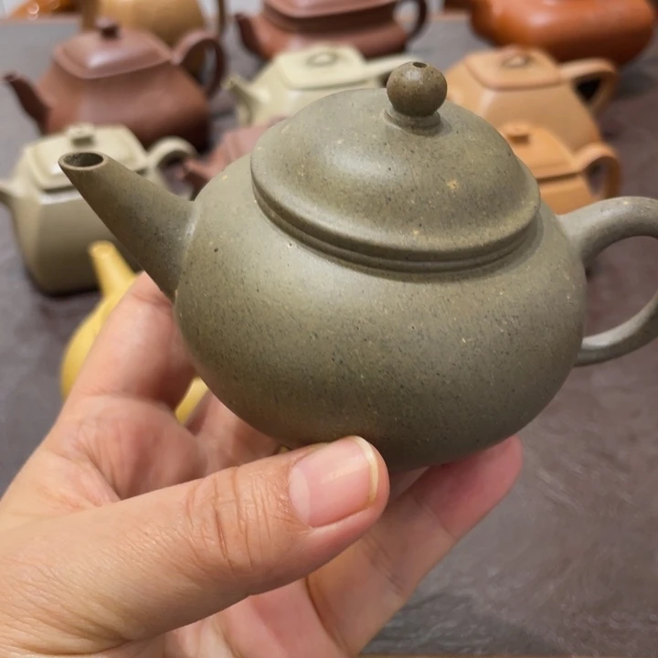 紫砂茶壶黄金段还原烧