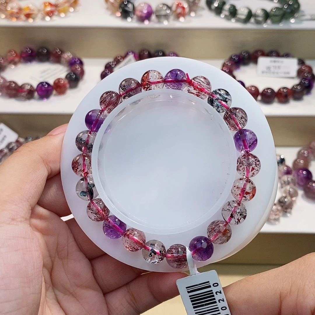 手链未镶嵌水晶黑加侖8