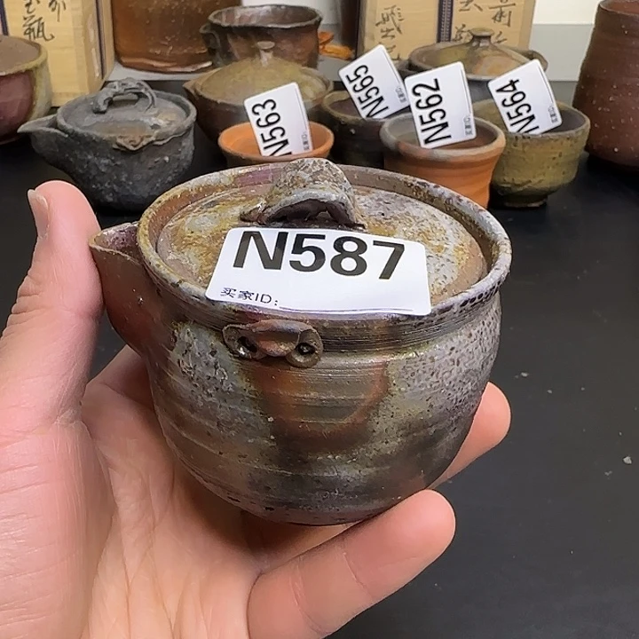 备前烧作品初代难波好阳宝瓶