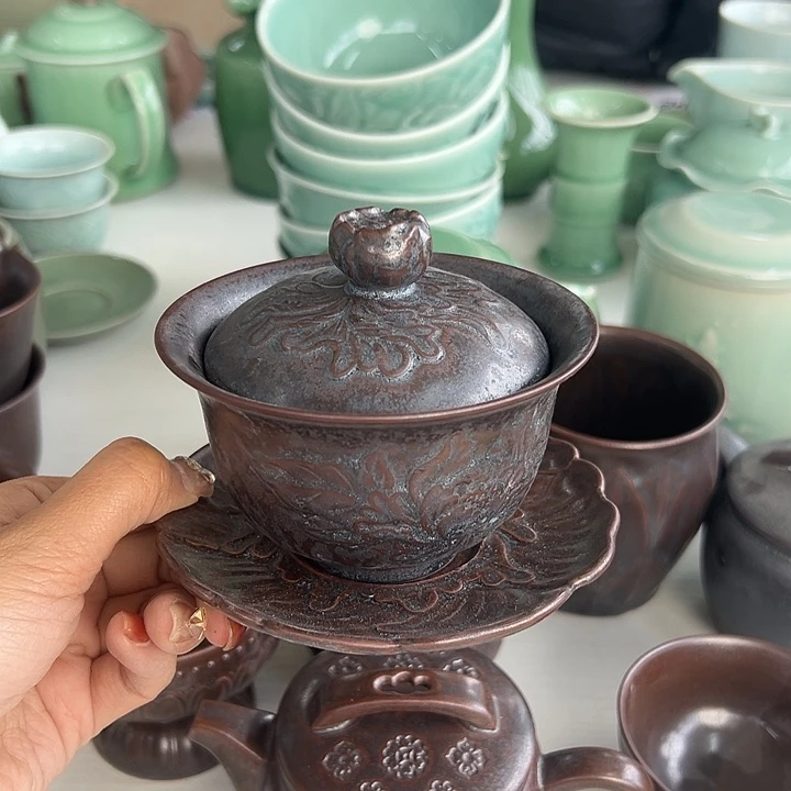 小米茶器龙泉青瓷