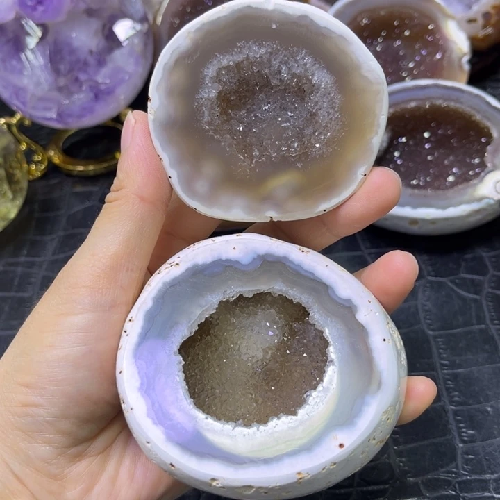 未镶嵌发饰水晶聚宝盆