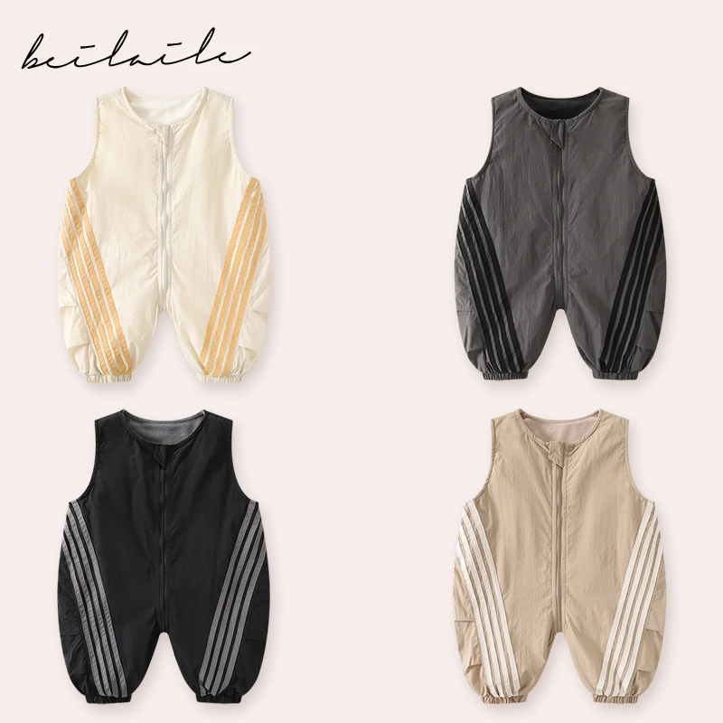 【三防加绒背带裤 小乐妈咪】宝宝背带裤秋冬男女童哈衣G25