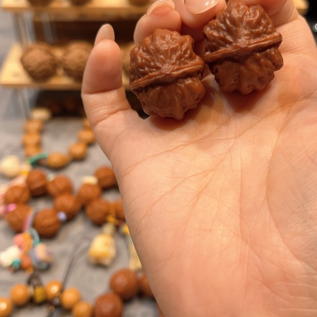 把件文玩核桃大肚京八棱