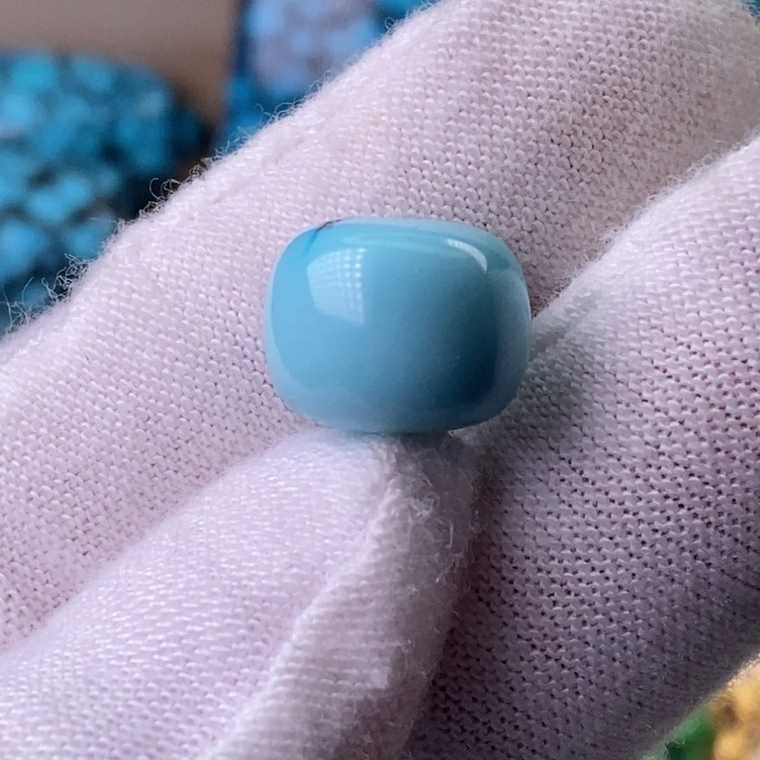 未镶嵌绿松石珠宝奇石12mm