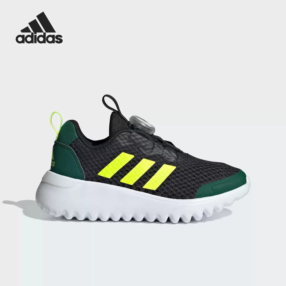 【鞋盒破损】阿迪达斯新款儿童旋转按钮耐磨休闲鞋ID3377