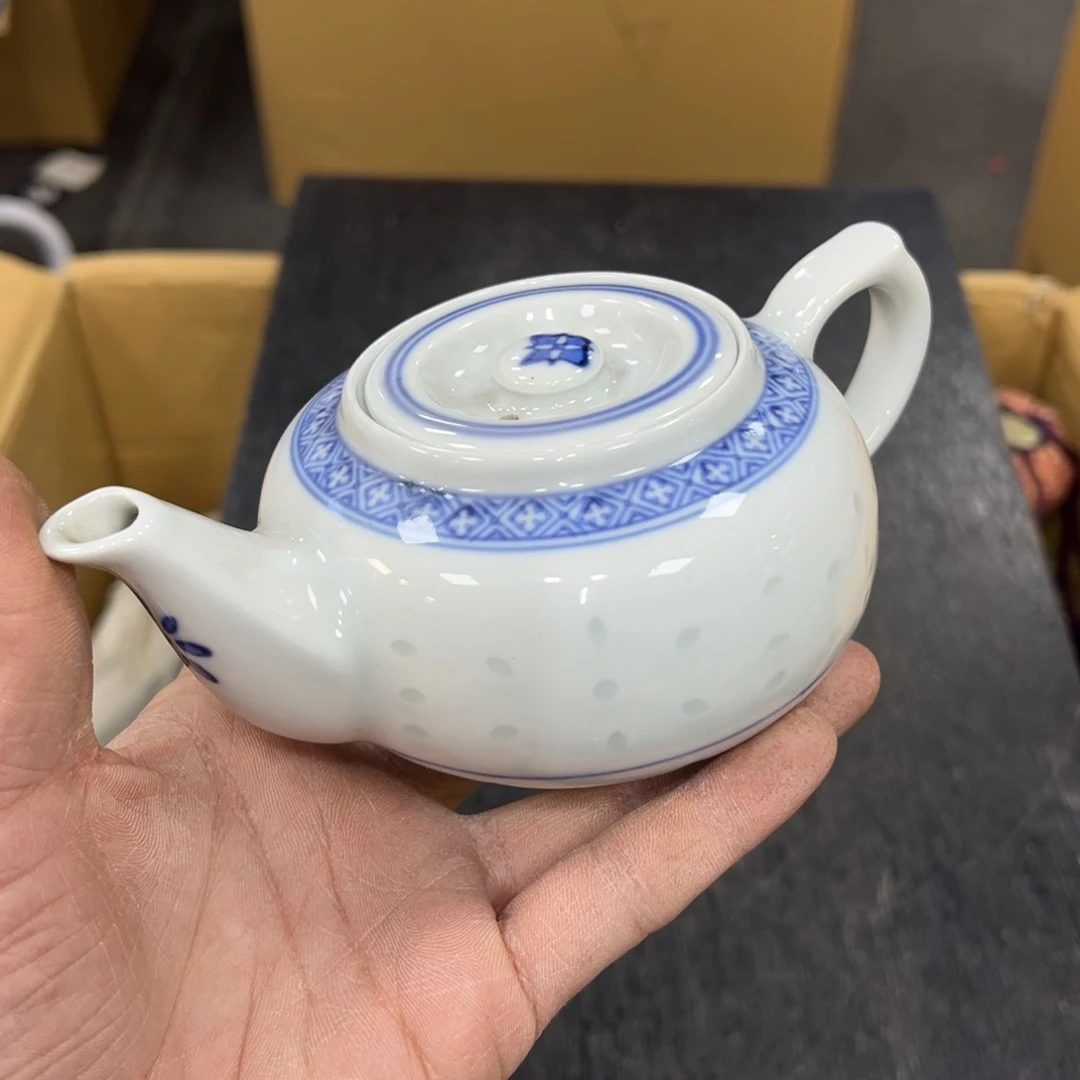 飞***鱼陶瓷中古工艺品摆件