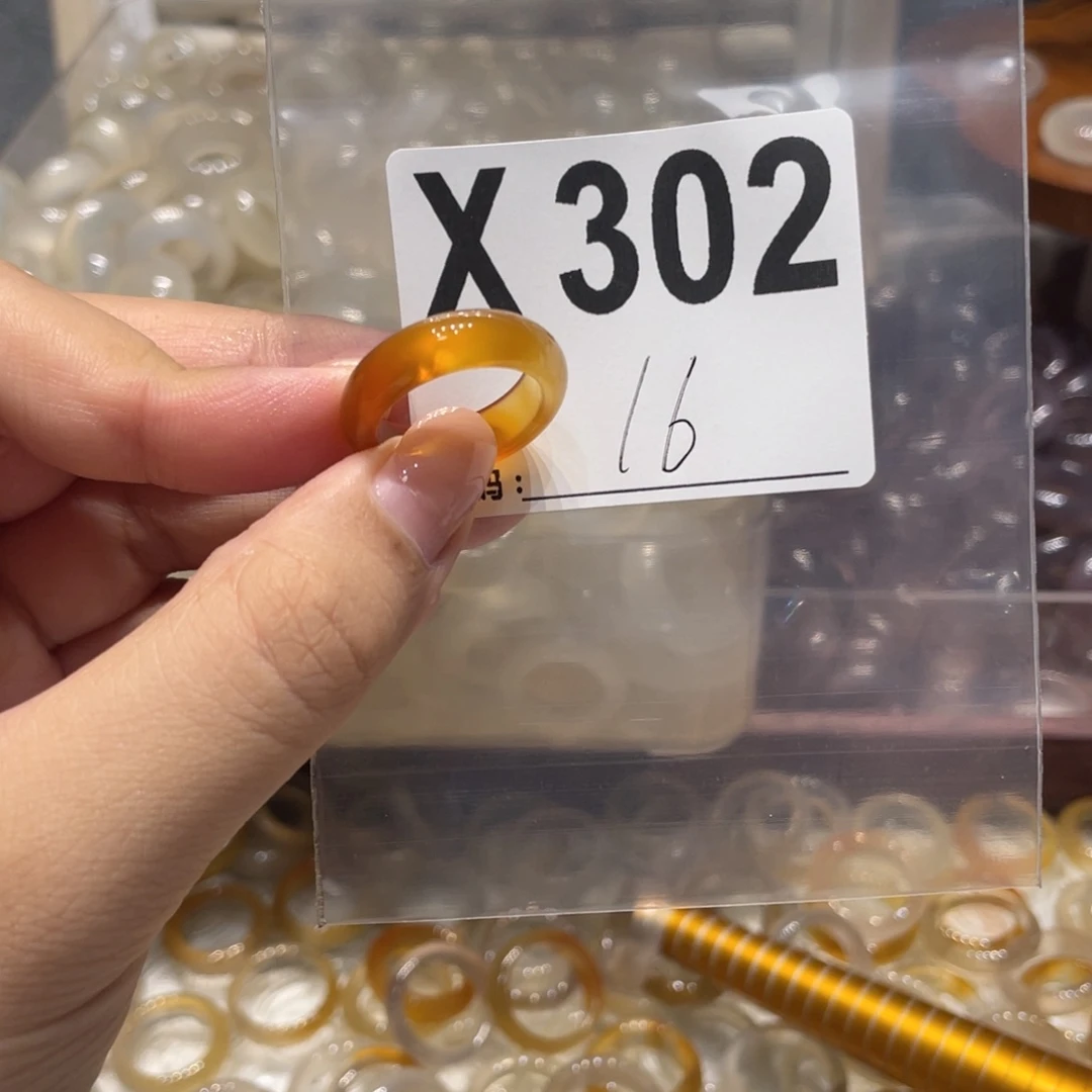 玛瑙/玉髓未镶嵌戒指302