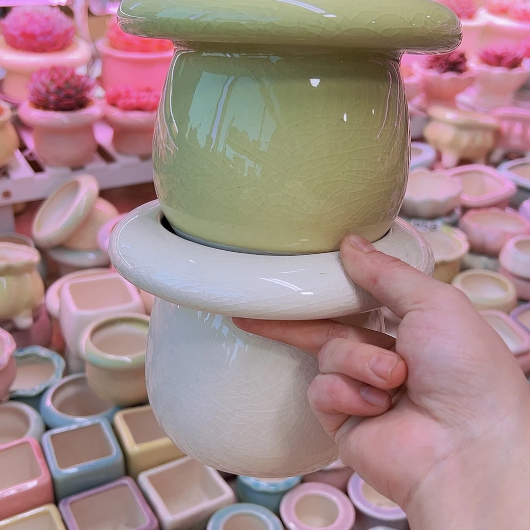 陶瓷花盆当场凑满12包邮