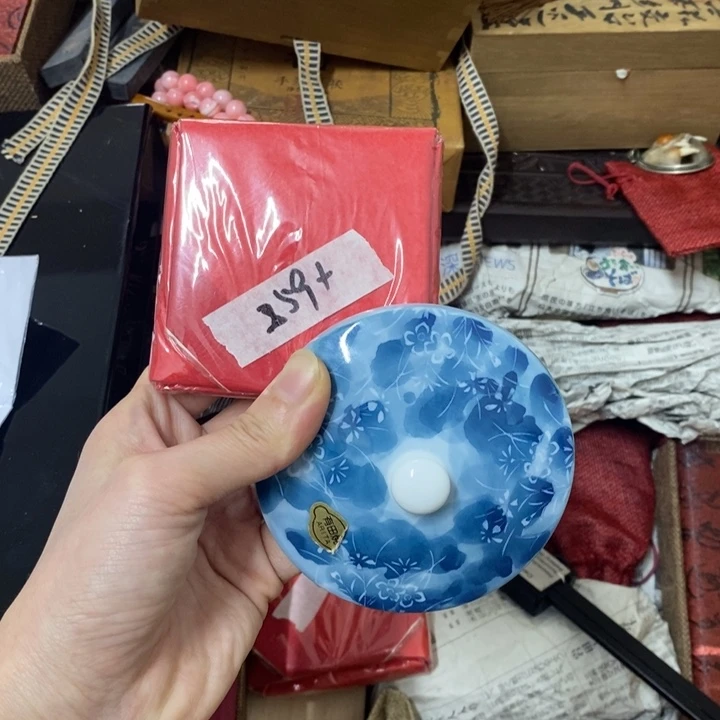 摆件坐*中古工艺品一件