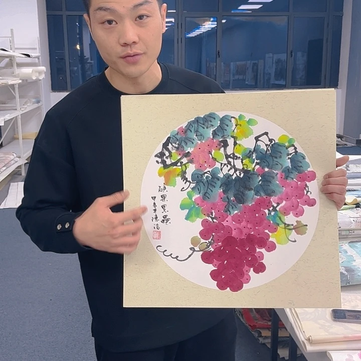 国画纯手绘字画宣纸