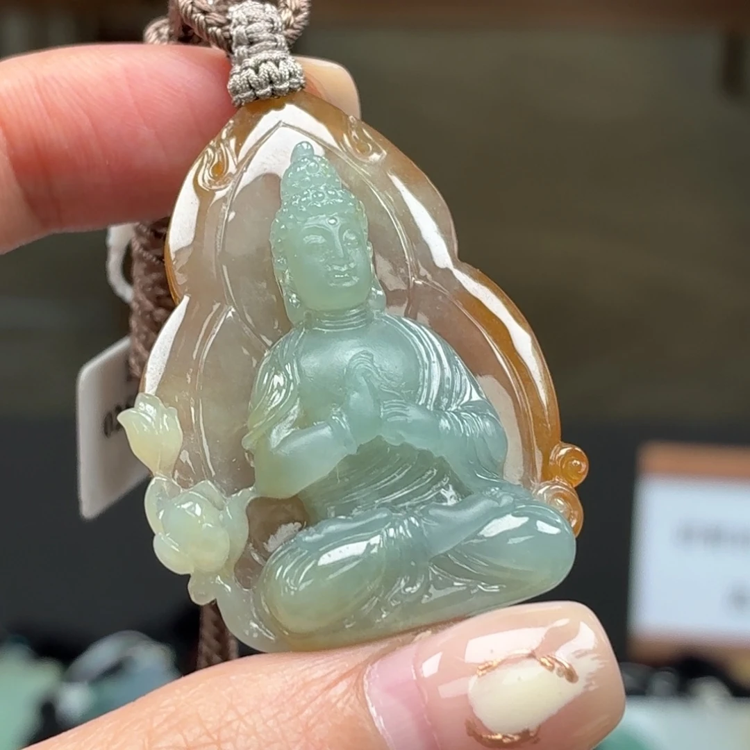 翡翠未镶嵌颈饰多样性选其一发货