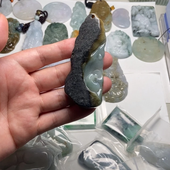 颈饰未镶嵌翡翠悟道26