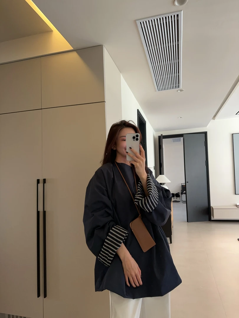 [IAMMEIYA] --大骨架穿搭 奢拼 小众外套1245