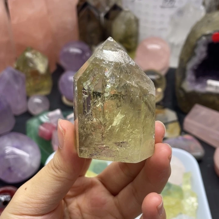 发饰未镶嵌水晶-*野黄水柱9