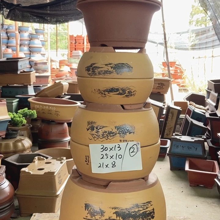 紫砂花盆紫砂紫砂