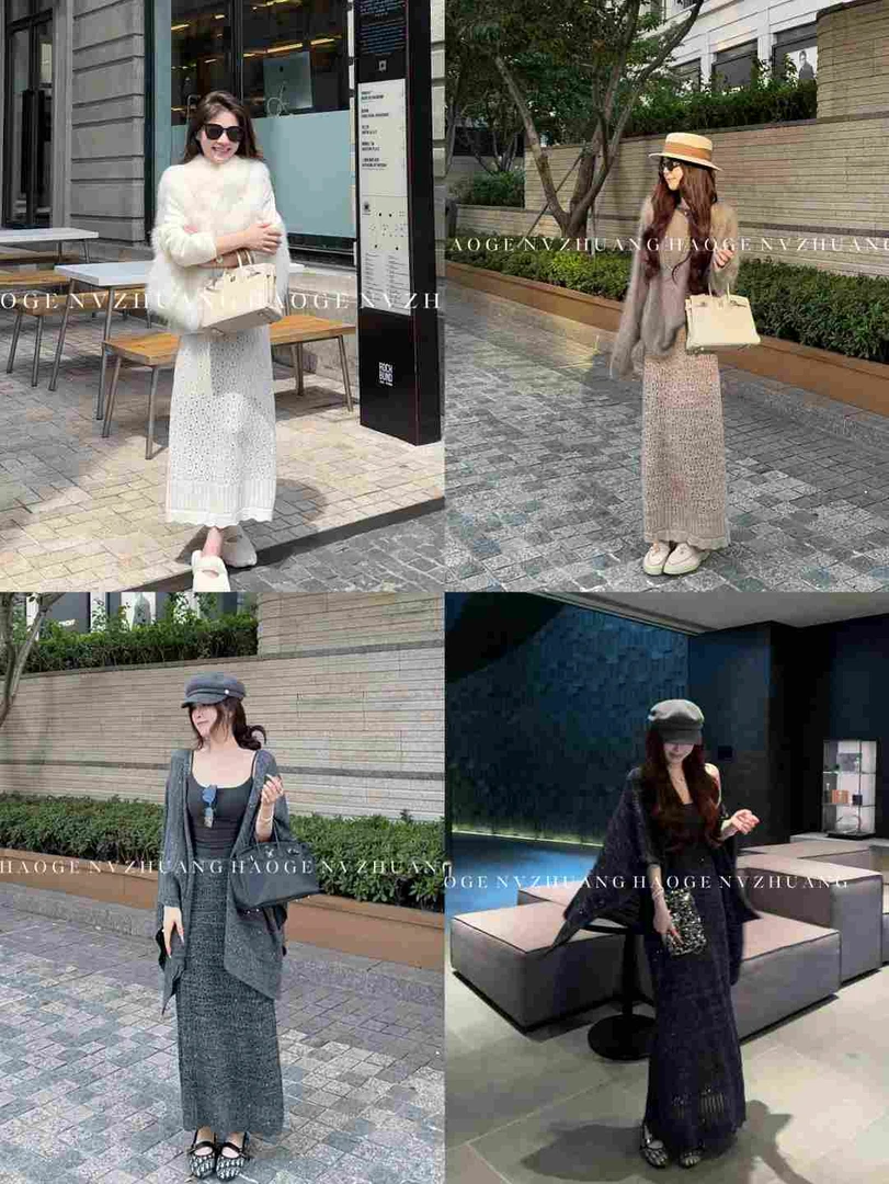 浩哥严选●奢感闪耀HGQ5BSQ3004A半身裙预气质时尚百搭秋冬设计款