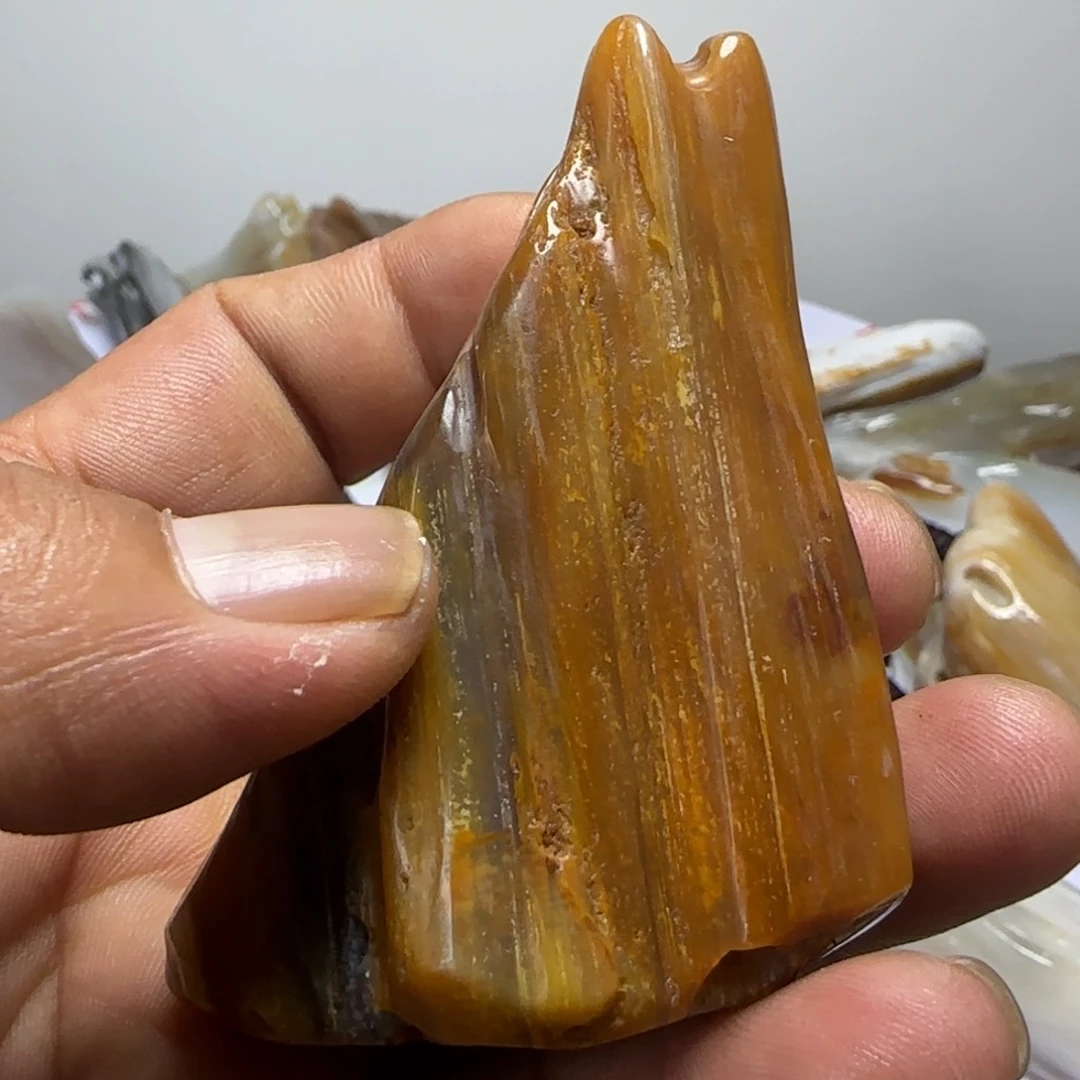硅化玉珠宝奇石未镶嵌