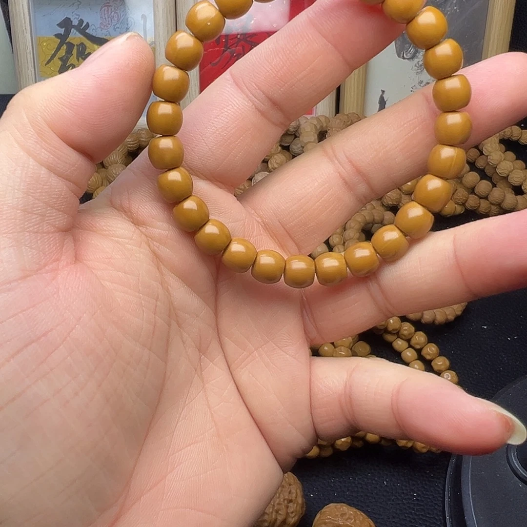 手串猴头核桃全品精工直切 小馒头料尺寸8小