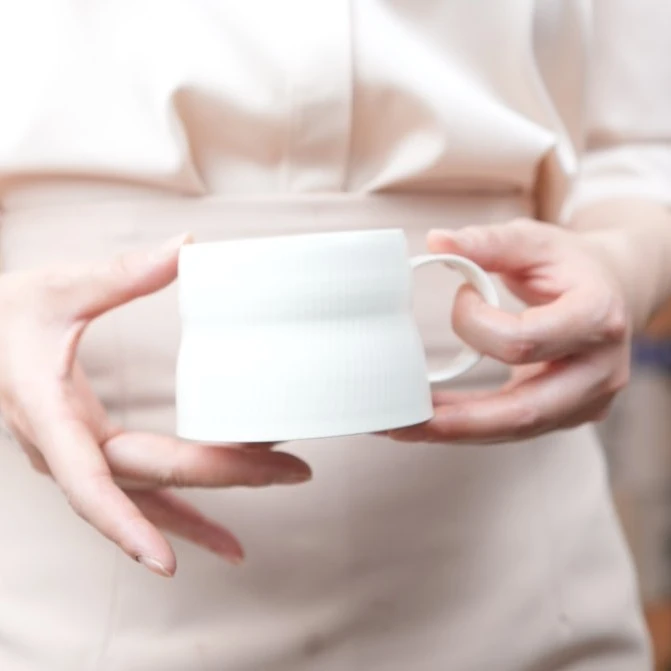 全手工跳刀纹杯子