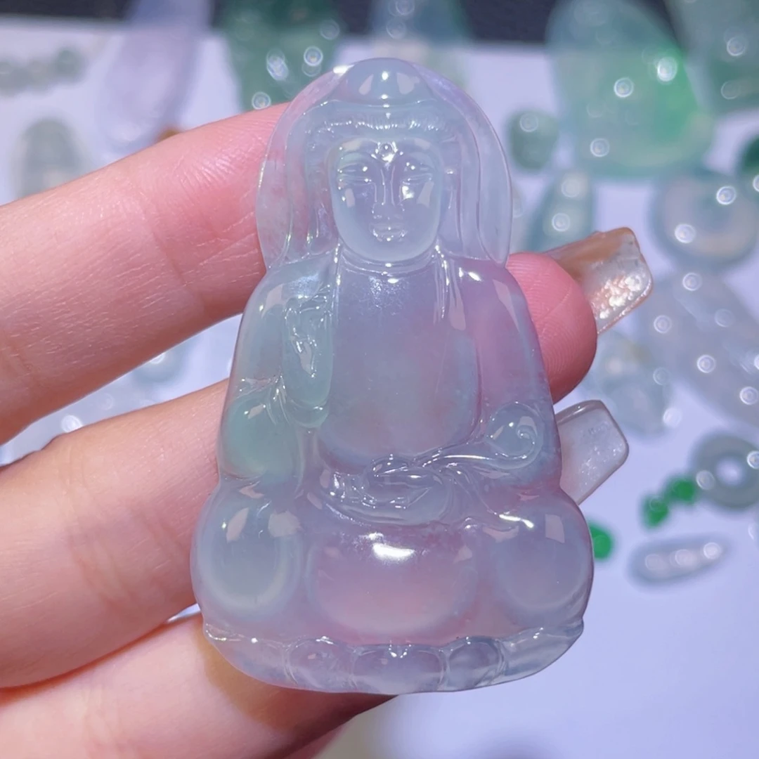 翡翠未镶嵌颈饰裸石