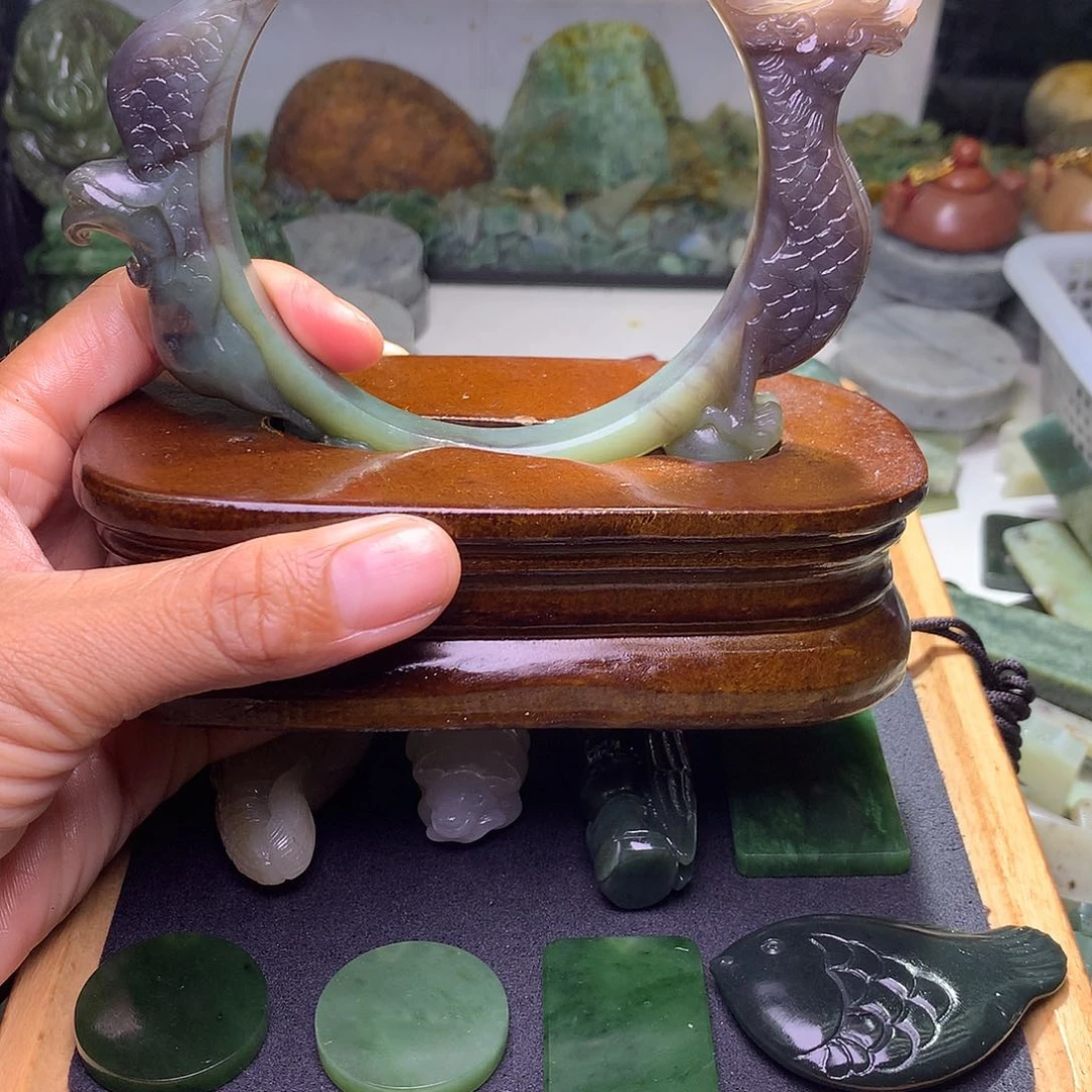 和田玉（糖玉）未镶嵌颈饰云****^