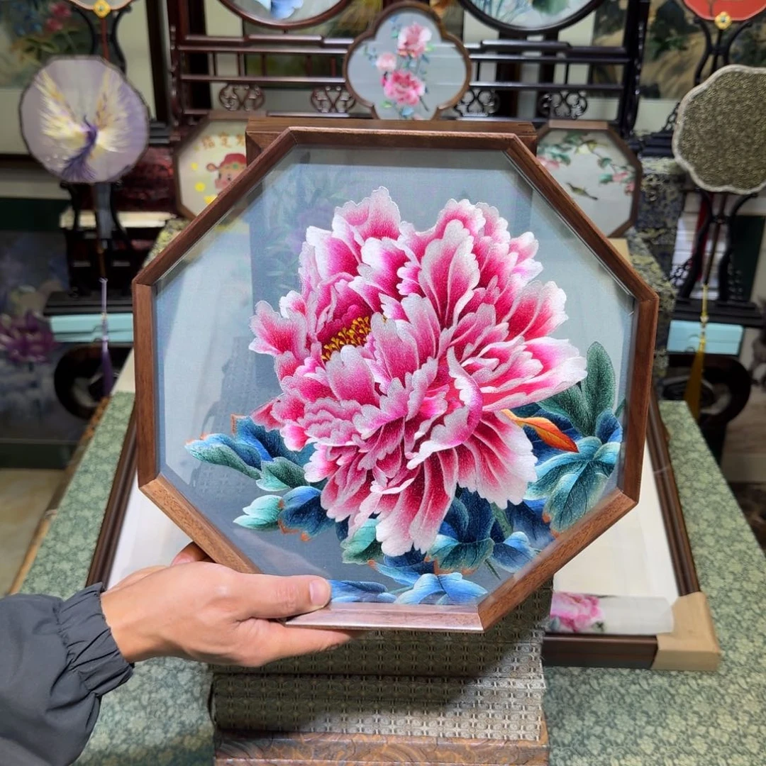 刺绣手工苏绣工艺制作技艺异色