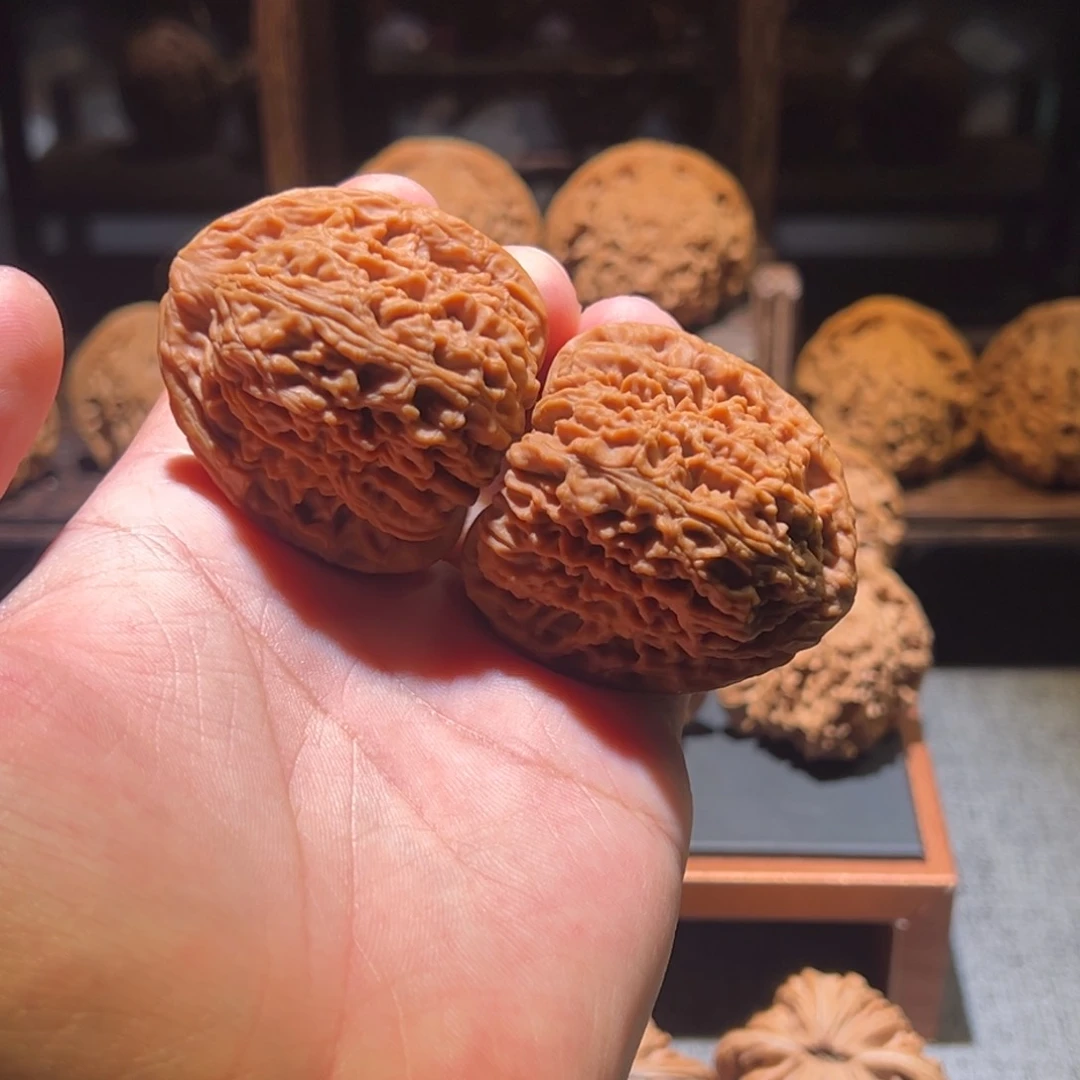 文玩核桃把件月**稀44疆