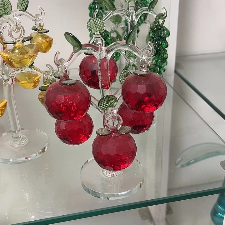 高17轻奢琉璃花器福利正常人工痕迹