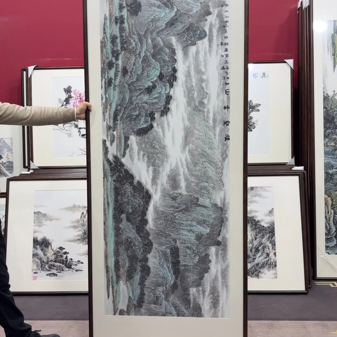 国画手绘作品210/80