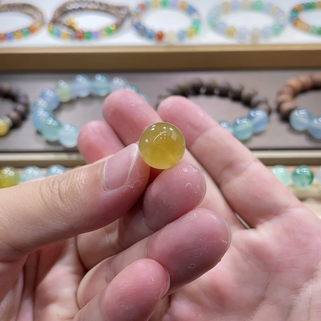 未镶嵌手链翡翠冰黄