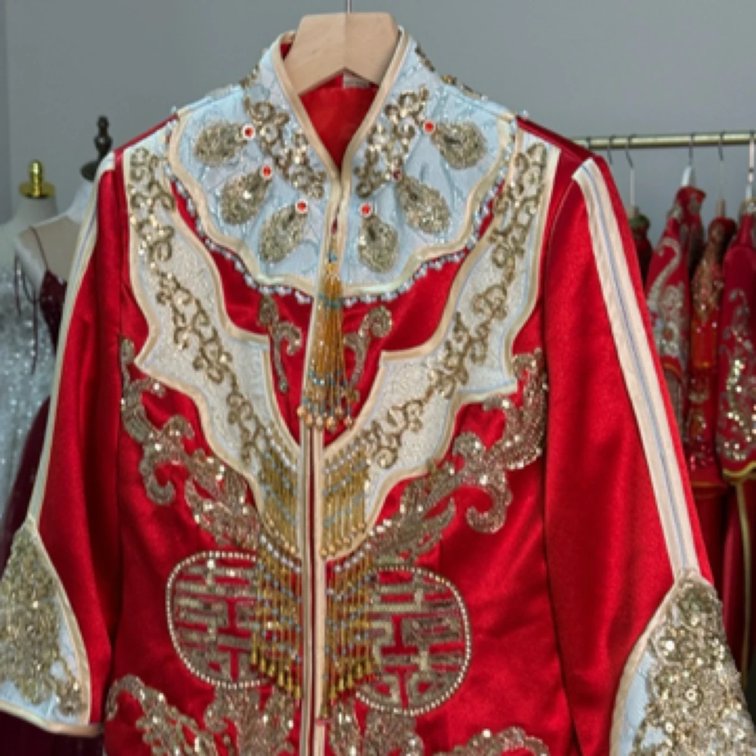 高端轻奢气质新娘秀禾39-99档 默认瑕疵No退No换  婚礼