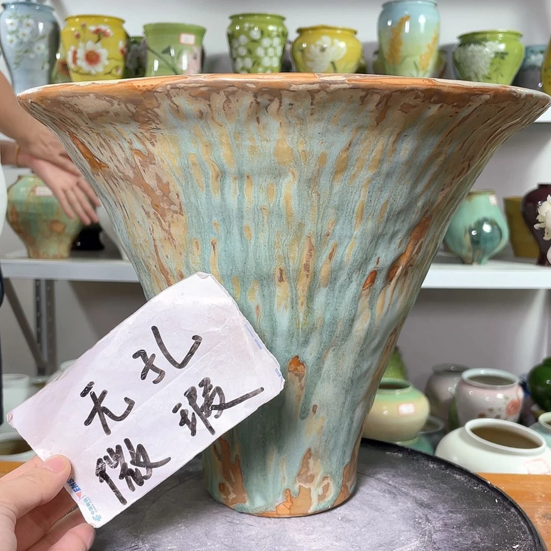 景德镇陶瓷花盆花器暇256