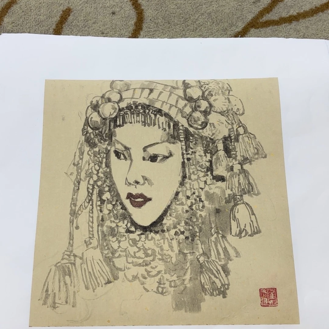 国画焦禄明老师作品刘