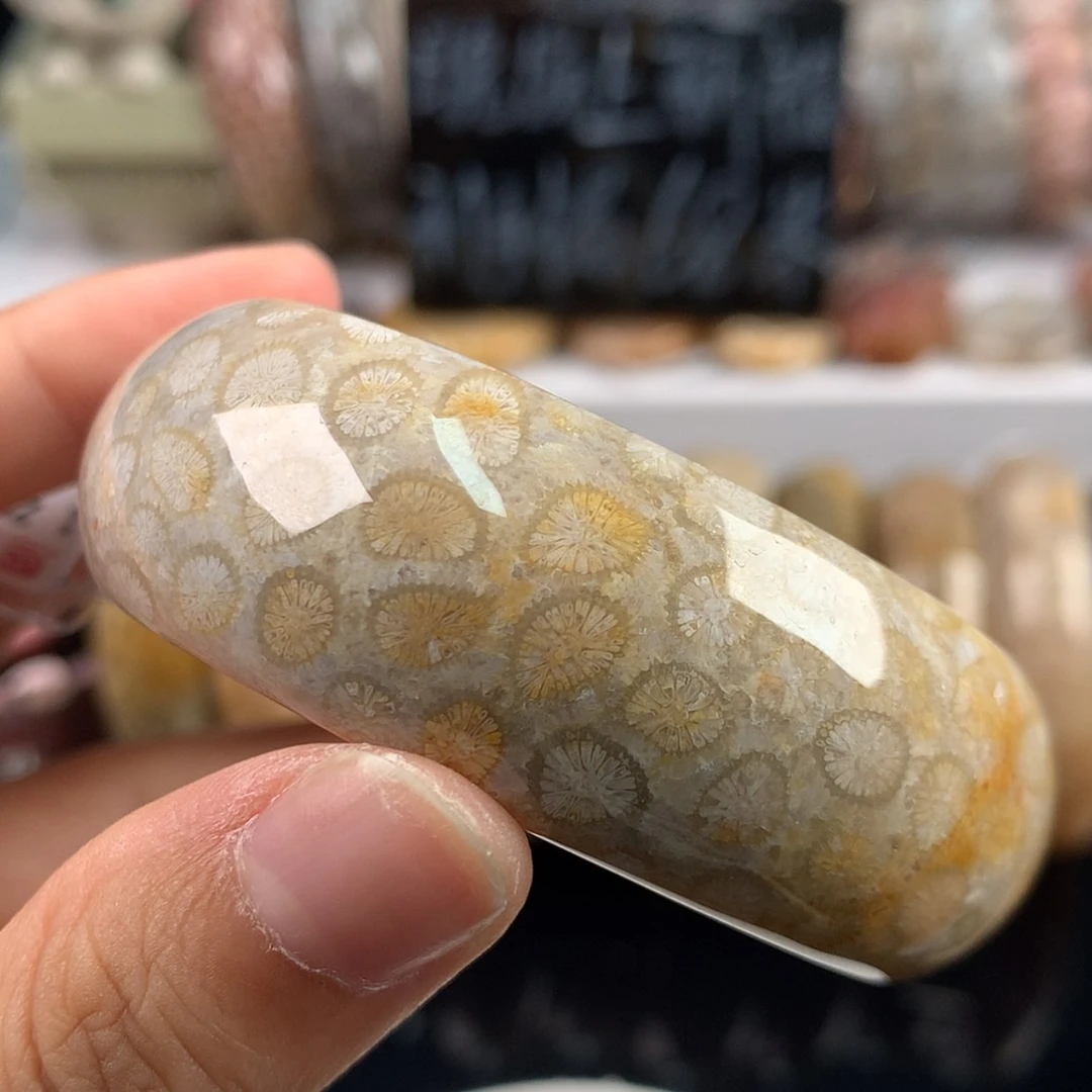 【闪购商品】硅化珊瑚（珊瑚玉）手镯未镶嵌上新福利镯52.8（33号）