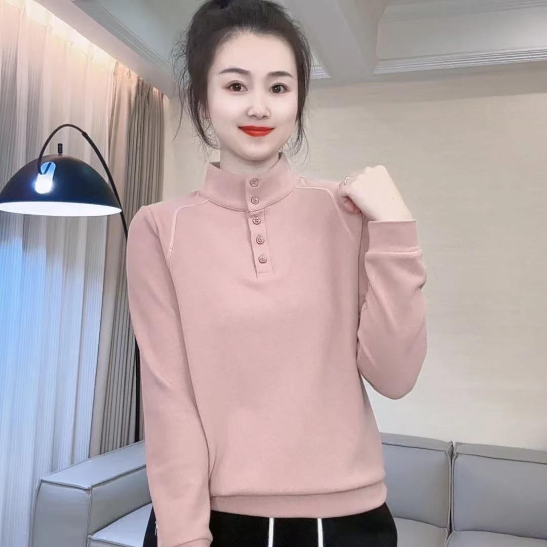 新款立领双面奥绒238款卫衣