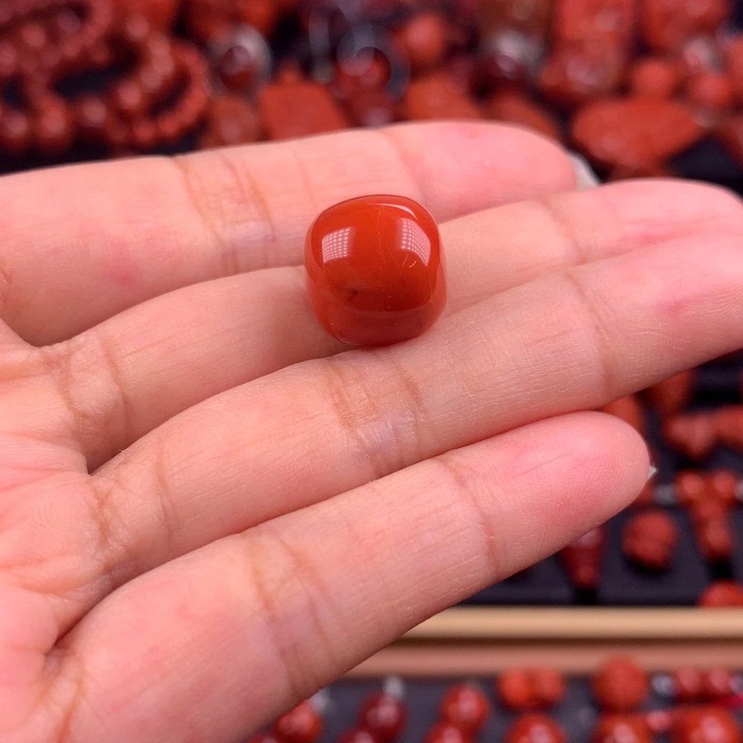 南红玛瑙老型单珠13mm➕未镶嵌