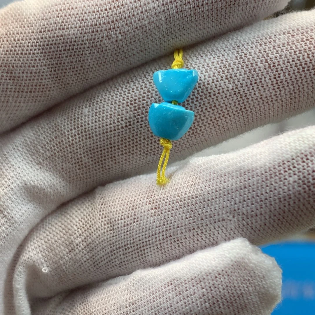 绿松石未镶嵌挂件