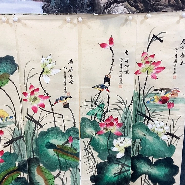 小周画廊的直播间