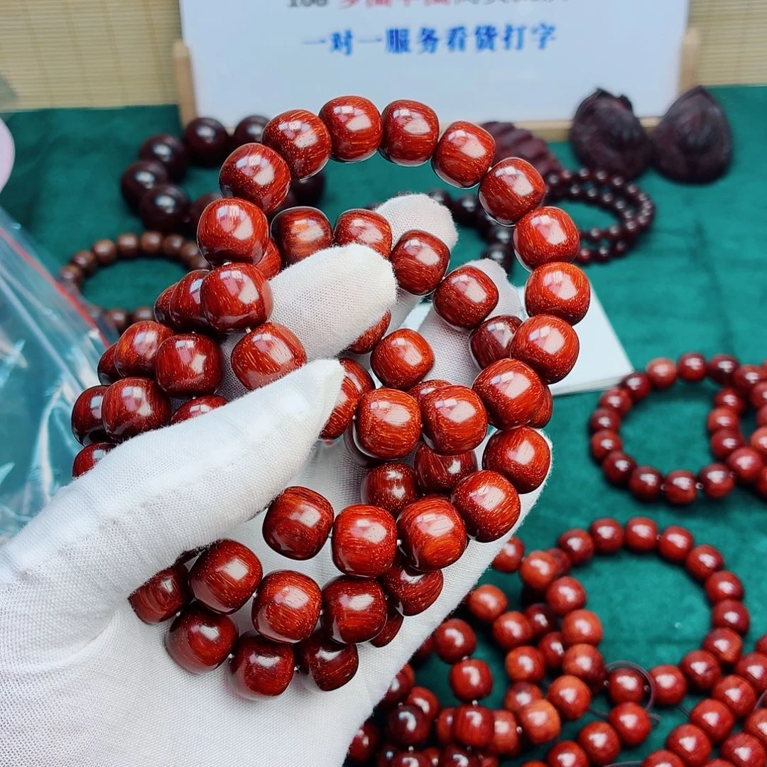 檀香紫檀（小叶紫檀）手串/手链1314aaaaa 无胶无腊